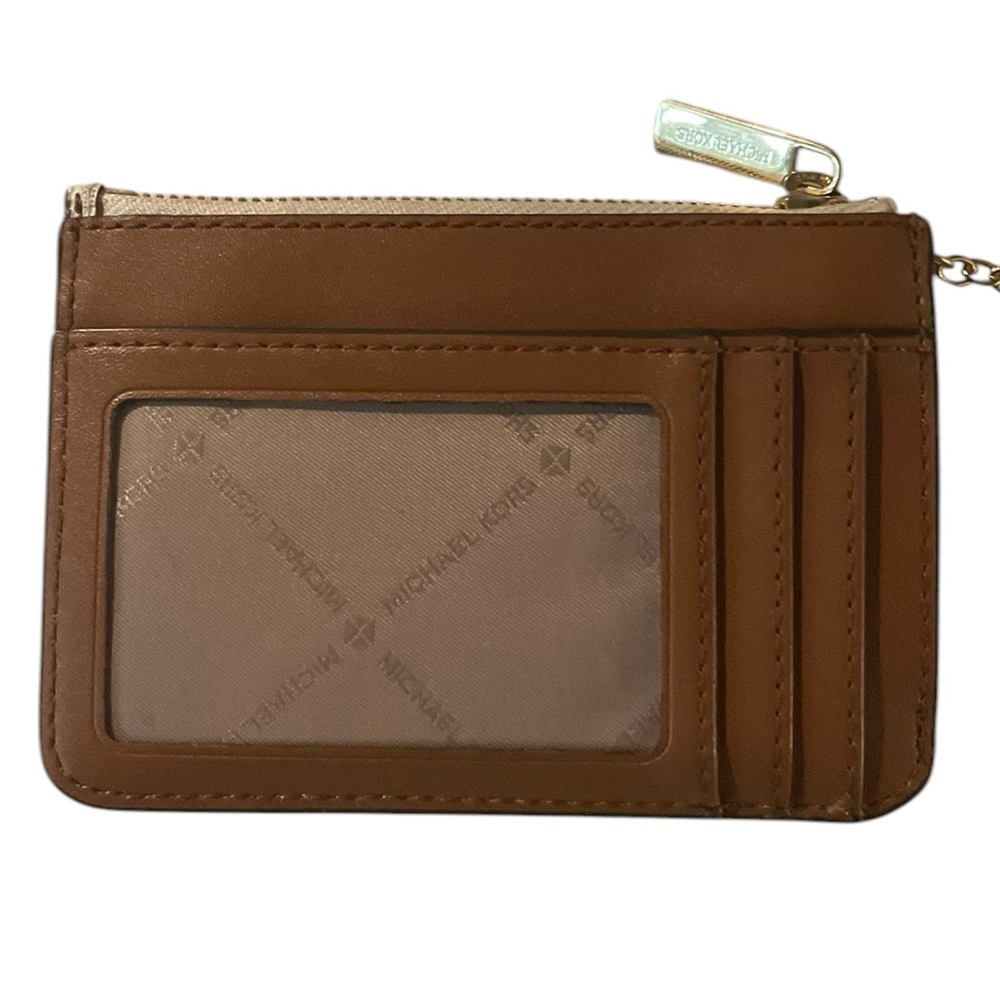 MICHAEL KORS Woman’s Wallet Jet Set Travel Small Coin Pouch ID Window NWOT - Picture 4 of 4